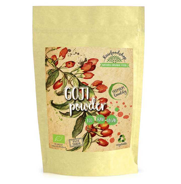  i gruppen Råvarer & Drikke / Frukt og bær / Gojibær hos Rawfoodshop Scandinavia AB (AB037)