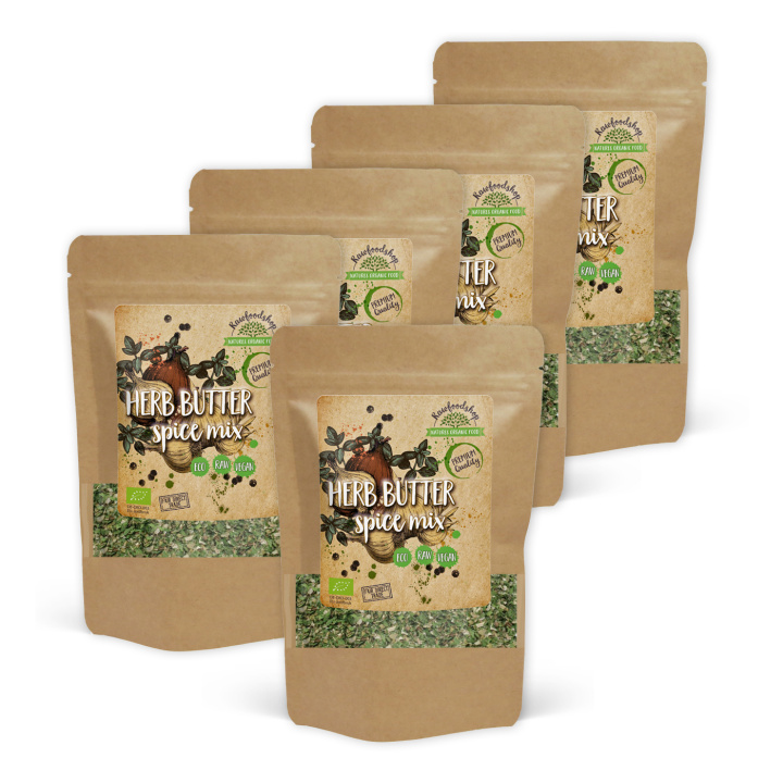 Kryddersmørblanding ØKO 50g x 5 pakker i gruppen Råvarer & Drikke / Spiskammer / Krydder & Salt hos Rawfoodshop Scandinavia AB (AB056-SET5)