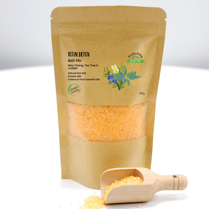 Badesalt Total Detox 350g i gruppen OUTLET 20-80% / Hud & Kropp 20-50% / Kampanj- Hud & kropp hos Rawfoodshop Scandinavia AB (ABPCUL02)