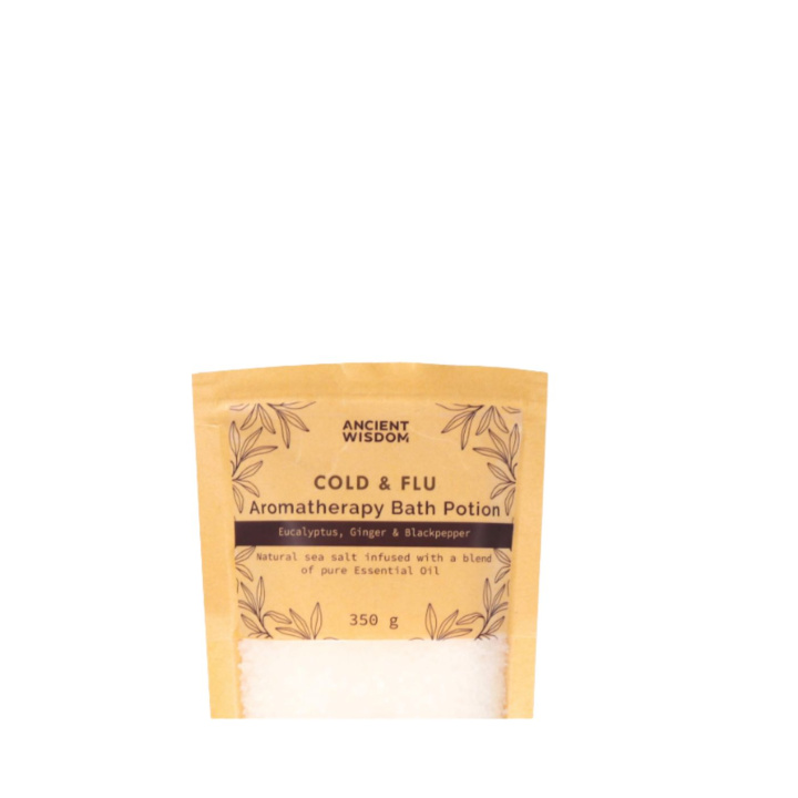 Badesalt Cold & Flu 350g i gruppen OUTLET 20-80% / Hud & Kropp 20-50% / Kampanj- Hud & kropp hos Rawfoodshop Scandinavia AB (ABPCUL06)