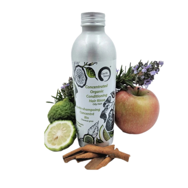 Konsentrert Hårskylling Fet Hår ØKO 200ml i gruppen Hud & Kropp / Hår / Sjampo & Balsam hos Rawfoodshop Scandinavia AB (ASG1)