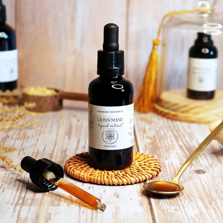 Lions Mane Ekstrakt 15:1 30 ml i gruppen Kosttilskudd / Urter & Planter / Sopp hos Rawfoodshop Scandinavia AB (AYAM073)