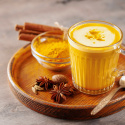 Golden Latte-pulver med Reishi & Chaga 100g