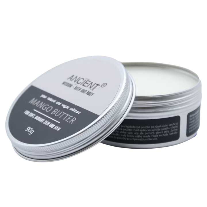 Body Butter Pure Mango Butter 90g i gruppen Hud & Kropp / Kropp / Body lotion & Olje hos Rawfoodshop Scandinavia AB (BB-04)
