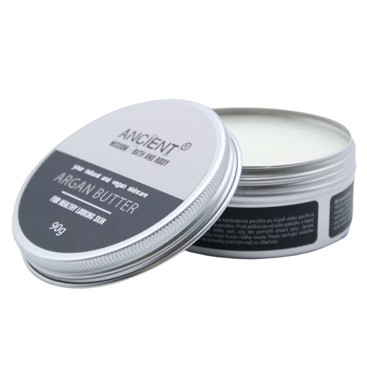 Body Butter Pure Argan 90g i gruppen Hud & Kropp / Kropp / Body lotion & Olje hos Rawfoodshop Scandinavia AB (BB-05)