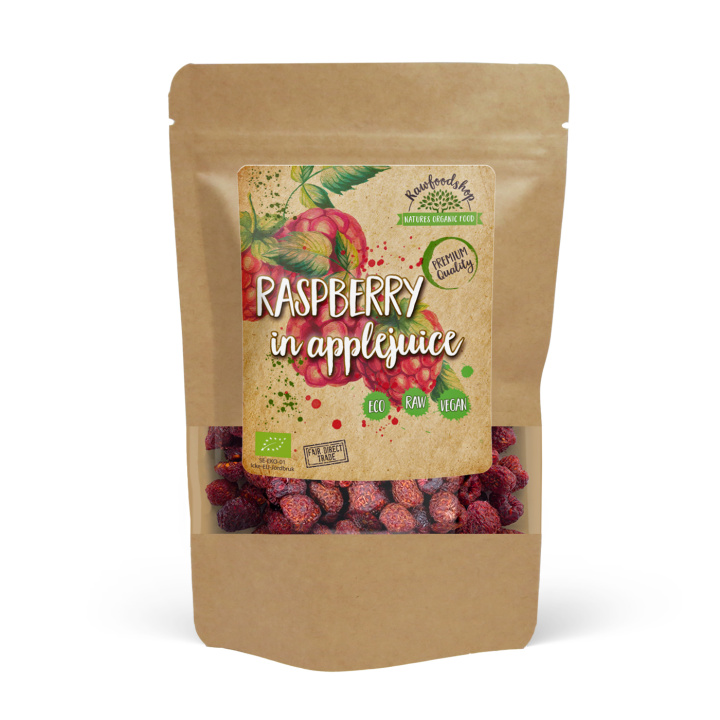 Bringebær ØKO 100g i gruppen Råvarer & Drikke / Frukt og bær / Bringebær hos Rawfoodshop Scandinavia AB (BIOFRUISEC01100)