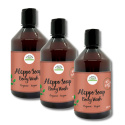 Aleppo Flytende Såpe Laurbærolje 40% ØKO 500ml  x 3 stk