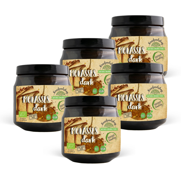 Melasse Mørk ØKO 500ml x 5 pakker i gruppen Råvarer & Drikke / Baking / Søtning hos Rawfoodshop Scandinavia AB (BSM255-SET5)
