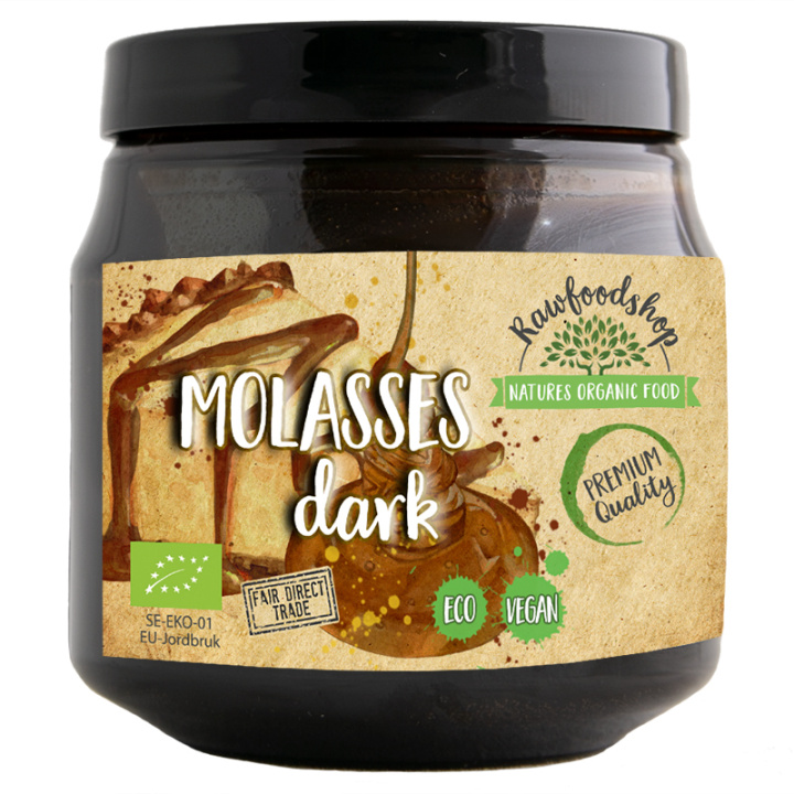 Melasse Mørk ØKO 250ml i gruppen Råvarer & Drikke / Baking / Søtning hos Rawfoodshop Scandinavia AB (BSM25)