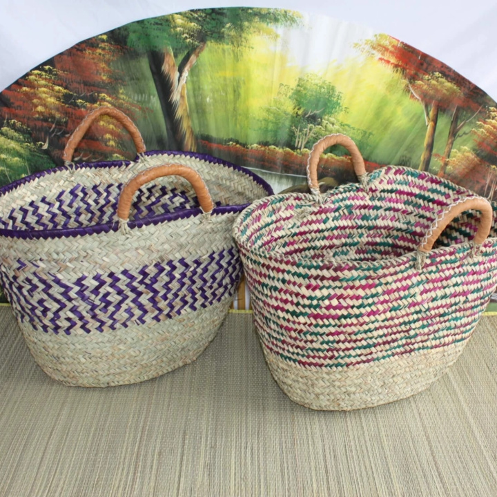 Handlenett Skinnhåndtak Stor i gruppen Hjem & Sjel / Harmonisk livsstil / Handlenett & tøyposer hos Rawfoodshop Scandinavia AB (C10GZ-1)