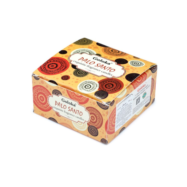 Duftlys i krukke Palo Santo 70g i gruppen Hjem & Sjel / Stemning & duft / Duftlys hos Rawfoodshop Scandinavia AB (CAND90)