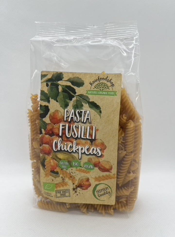 Pasta Kikertor Fusilli ØKO 250g x 5 pakker i gruppen Råvarer & Drikke / Spiskammer / Pasta og nudler hos Rawfoodshop Scandinavia AB (CECBFUS25018-SET5)