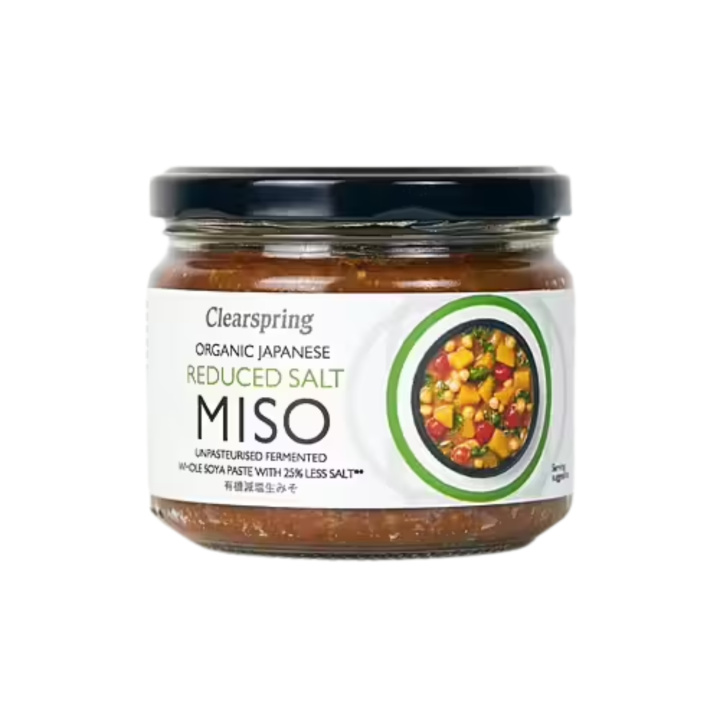 Miso Redusert Salt ØKO 270g i gruppen Råvarer & Drikke / Spiskammer / Buljong og miso hos Rawfoodshop Scandinavia AB (CG001003)