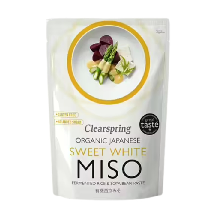 Miso Hvit Shiro Søt ØKO 250g i gruppen Råvarer & Drikke / Spiskammer / Buljong og miso hos Rawfoodshop Scandinavia AB (CG986232)
