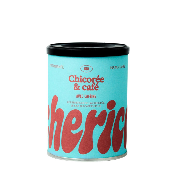 Sikorikaffe Half-caf ØKO 80g i gruppen Råvarer & Drikke / Drikkevarer / Kaffe hos Rawfoodshop Scandinavia AB (CHERICO02)