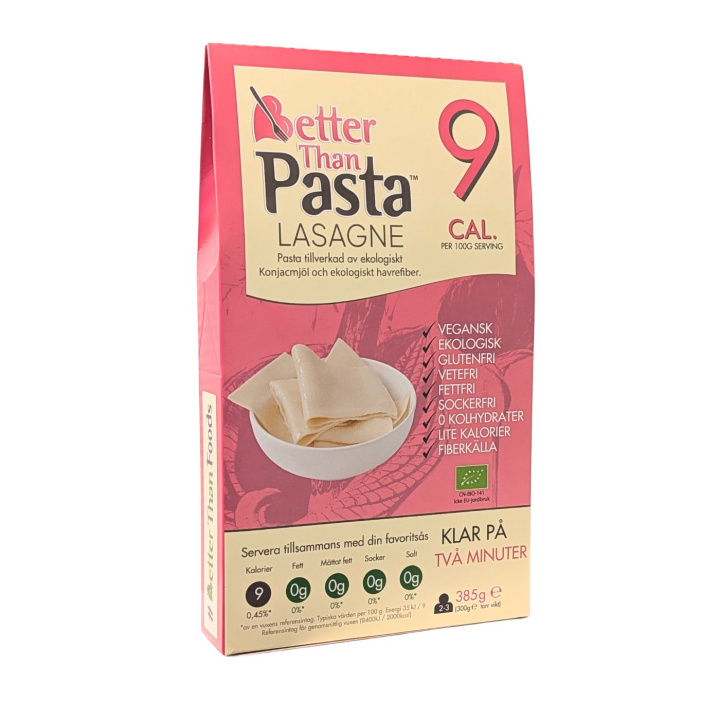 Better Than Lasagne ØKO 385 g i gruppen Råvarer & Drikke / Spiskammer / Pasta og nudler hos Rawfoodshop Scandinavia AB (CNUD04)