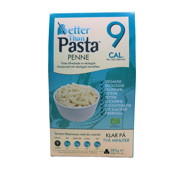 Better Than Penne ØKO 385g i gruppen Råvarer & Drikke / Spiskammer / Pasta og nudler hos Rawfoodshop Scandinavia AB (CNUD05)
