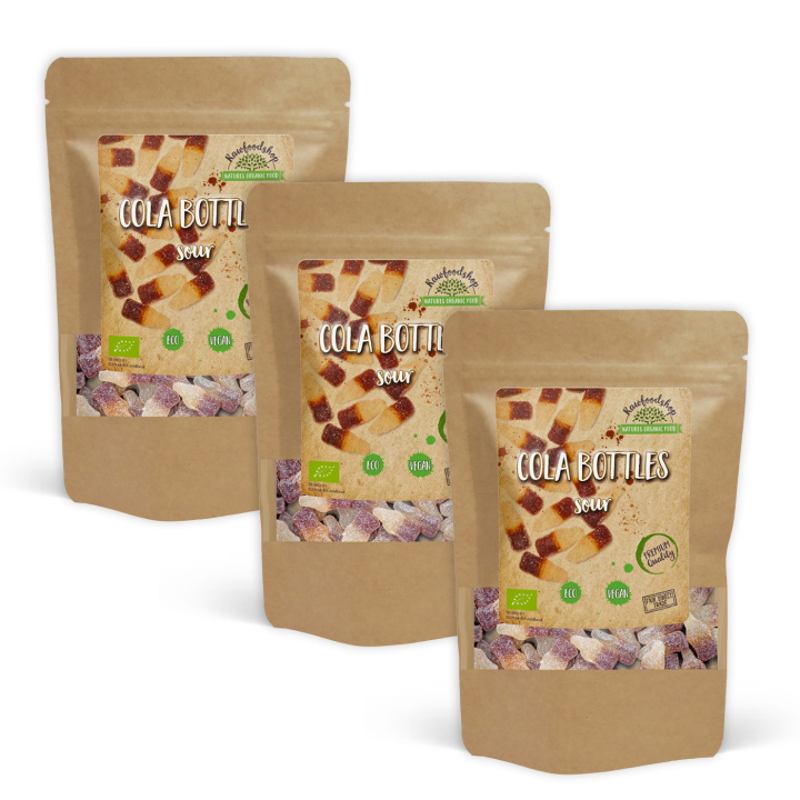 Colaflasker Sure ØKO 100g x 3 pakker i gruppen Råvarer & Drikke / Godteri og sjokolade / Sukkertøy hos Rawfoodshop Scandinavia AB (COLACID5100-SET3)