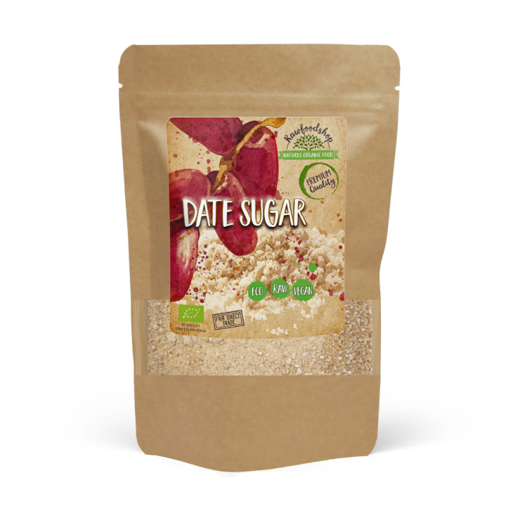 Daddelsukker ØKO 500g i gruppen Råvarer & Drikke / Frukt og bær / Dadler hos Rawfoodshop Scandinavia AB (DAD01)