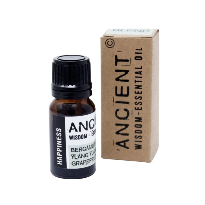 Happiness Essential Oil Blend 10ml i gruppen Hud & Kropp / Naturlig DIY / Essensielle oljer hos Rawfoodshop Scandinavia AB (EBIUL-03)