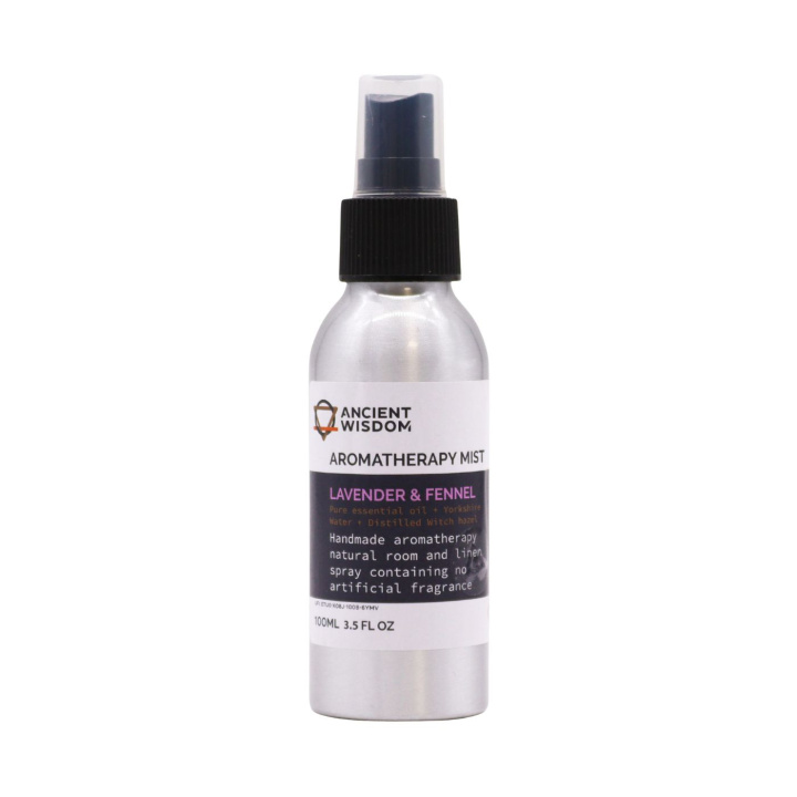 Lavendel & Fennikel Romspray 100ml i gruppen Hjem & Sjel / Rent hjem / Romduft hos Rawfoodshop Scandinavia AB (EOMUL-05)