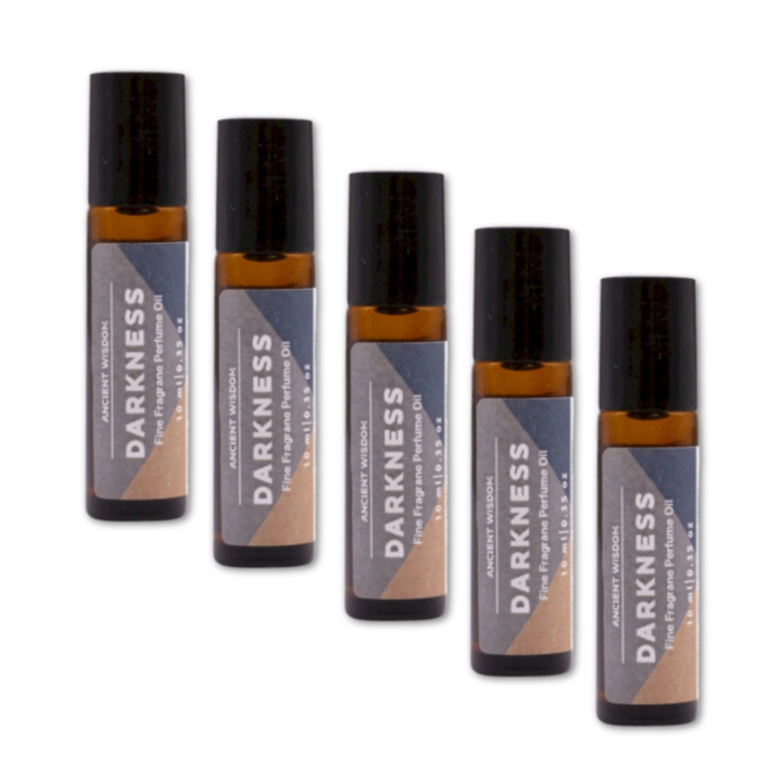 Darkness Parfymeolje 10ml x 5 stk i gruppen Hud & Kropp / Kropp / Parfyme hos Rawfoodshop Scandinavia AB (FFPOUL07-SET5)