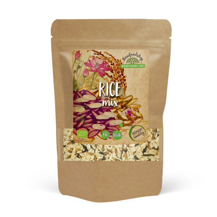 Ris Mix ØKO 500g i gruppen Råvarer & Drikke / Spiskammer / Ris og bygg hos Rawfoodshop Scandinavia AB (FRM50)