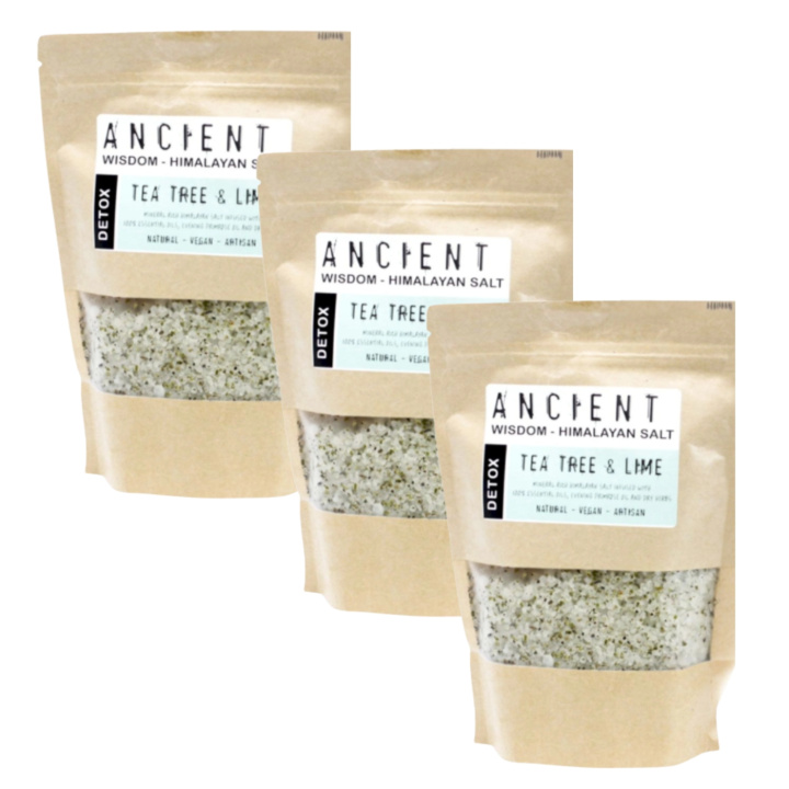 Badesalt Himalaya Detox 500g x 3 pakker i gruppen Hud & Kropp / Bad & Spa / Badesalt hos Rawfoodshop Scandinavia AB (HBATHSUL04-SET3)