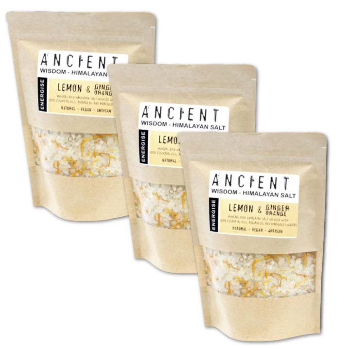 Badesalt Himalaya Energise 500g x 3 pakker i gruppen Hud & Kropp / Bad & Spa / Badesalt hos Rawfoodshop Scandinavia AB (HBATHSUL06-SET3)