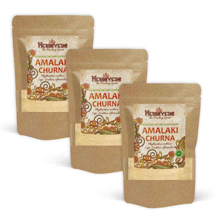 Amalaki Churna ØKO 125g x 3 pakker i gruppen Kosttilskudd / Urter & Planter / Urter hos Rawfoodshop Scandinavia AB (HERBA01-SET3)