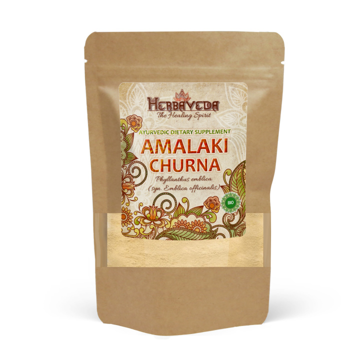 Amalaki Churna ØKO 125g i gruppen Kosttilskudd / Urter & Planter hos Rawfoodshop Scandinavia AB (HERBA01)