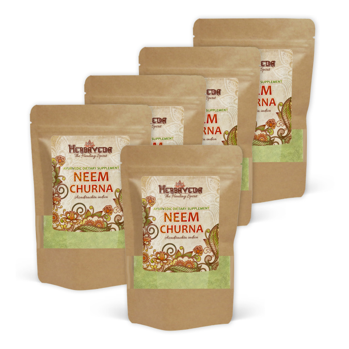 Neem Churna 250g x 5 pakker i gruppen Kosttilskudd / Urter & Planter / Urter hos Rawfoodshop Scandinavia AB (HERBA17-250-SET5)