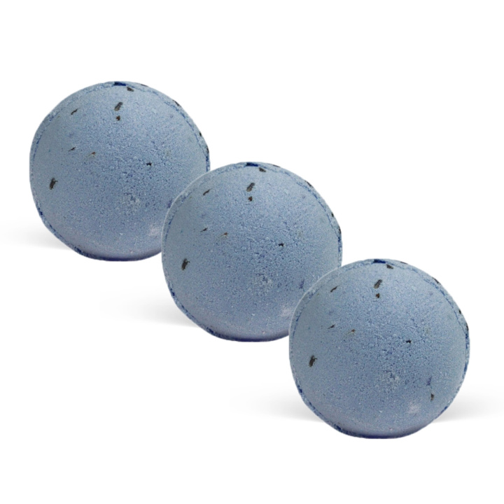 Badebombe Lavender & Seeds 180g x 3 stk i gruppen Hud & Kropp / Bad & Spa / badebomber & Badeskum hos Rawfoodshop Scandinavia AB (JBB06-SET3)