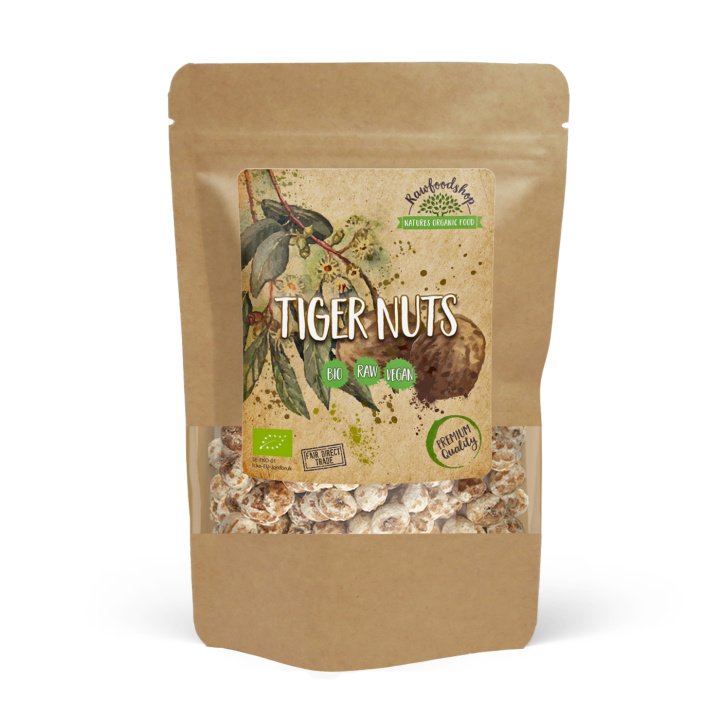 Tigernøtter ØKO 1kg i gruppen Råvarer & Drikke / Nøtter / Jordmandel hos Rawfoodshop Scandinavia AB (JMT1000)