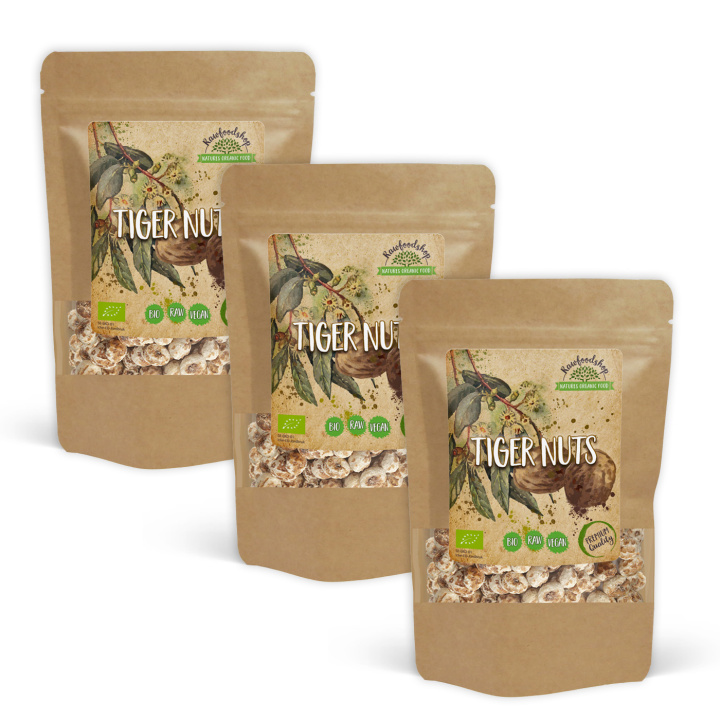 Jordmandel ØKO 250g x 3 pakker i gruppen Råvarer & Drikke / Nøtter / Jordmandel hos Rawfoodshop Scandinavia AB (JMT25-SET3)