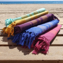 Fouta Turkuaz i Økologisk Bomull 160x80cm