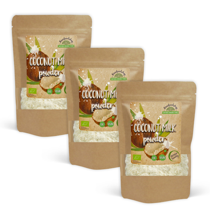 Kokosmelk Pulver ØKO 500g x 3 pakker i gruppen Råvarer & Drikke / kokos hos Rawfoodshop Scandinavia AB (KOMO2-SET3)
