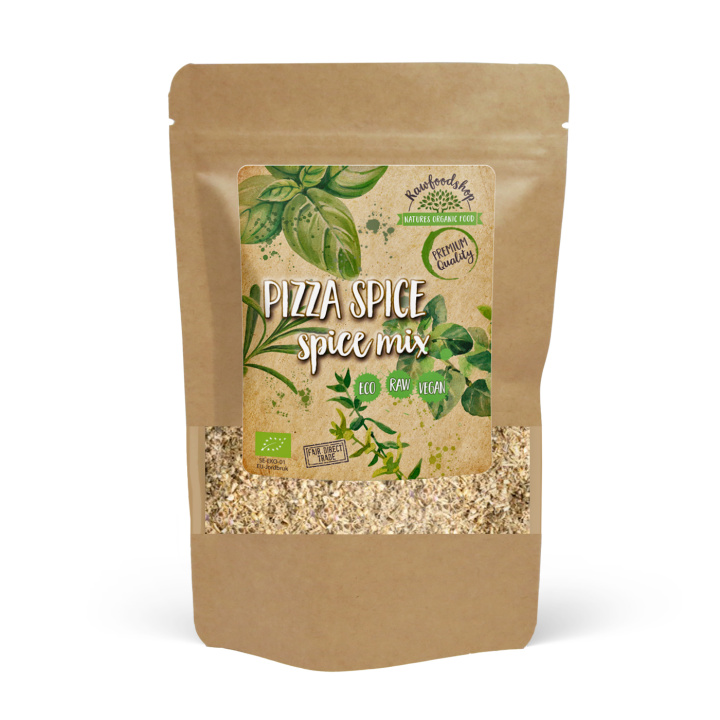 Pizzakrydder ØKO 50g i gruppen Råvarer & Drikke / Spiskammer / Krydder & Salt hos Rawfoodshop Scandinavia AB (KRY99)