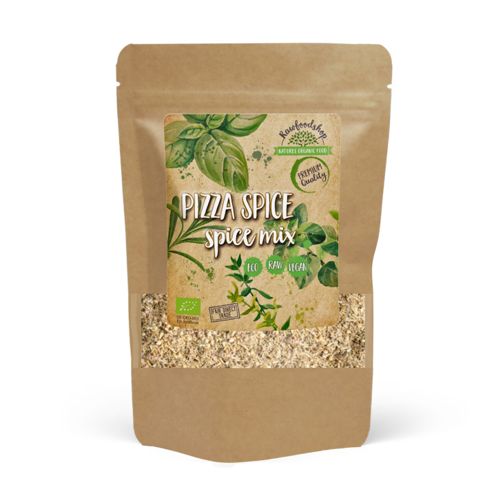 Pizzakrydder ØKO 50g i gruppen Råvarer & Drikke / Spiskammer / Krydder & Salt hos Rawfoodshop Scandinavia AB (KRY99)