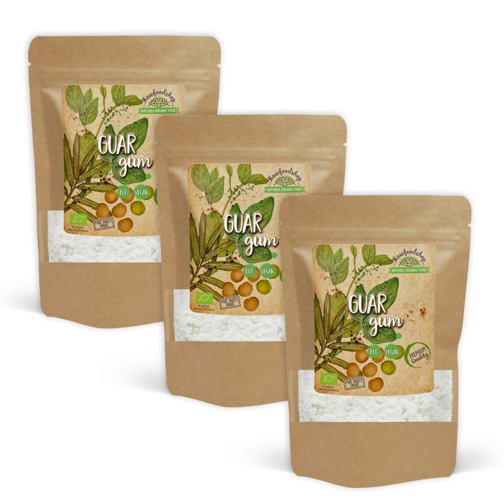 Guarkjernemel ØKO 125g x 3 pakker i gruppen Råvarer & Drikke / Baking / Mel hos Rawfoodshop Scandinavia AB (LBAK125018E-SET3)