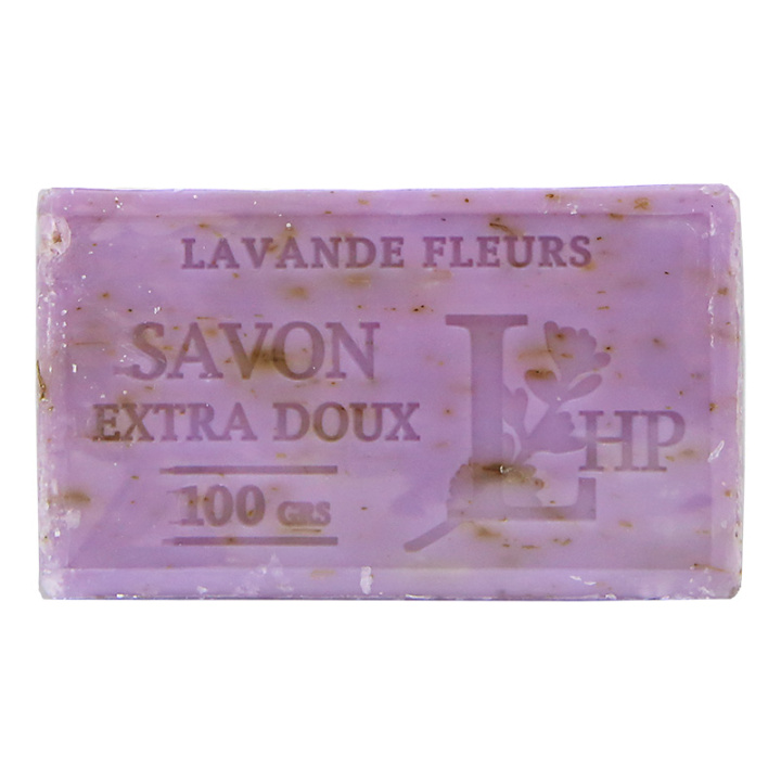 Såpe Lavande Fleurs 100g i gruppen Hud & Kropp / Kropp / Håndsåpe hos Rawfoodshop Scandinavia AB (LHP25100LAVF)