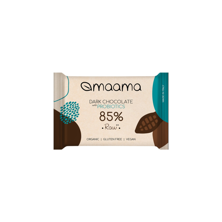 Mørk Sjokolade 85% RAW ØKO 30g i gruppen Råvarer & Drikke / Godteri og sjokolade / Sjokolade og bars hos Rawfoodshop Scandinavia AB (MAAMA03)