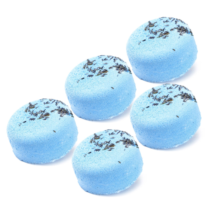 Badebombe Fizz Lay Back & Languish 200g x 5 stk i gruppen Hud & Kropp / Bad & Spa / badebomber & Badeskum hos Rawfoodshop Scandinavia AB (MFF01-SET5)