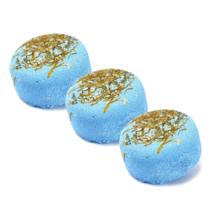 Badebombe Fizz Dream in Blue 200g x 3 stk i gruppen Hud & Kropp / Bad & Spa / badebomber & Badeskum hos Rawfoodshop Scandinavia AB (MFF06-SET3)