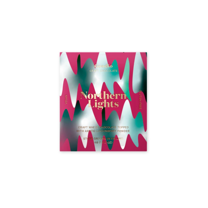 Northern Lights Hvit Sjokolade ØKO 48g i gruppen Råvarer & Drikke / Godteri og sjokolade / Sjokolade og bars hos Rawfoodshop Scandinavia AB (NC31)