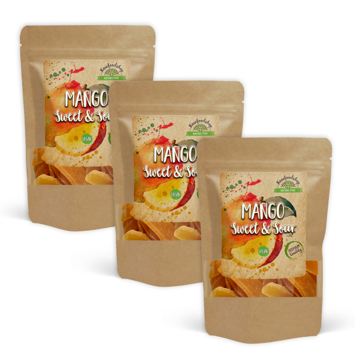 Mango Søtede 500g x 3 pakker i gruppen Råvarer & Drikke / Frukt og bær / Mango hos Rawfoodshop Scandinavia AB (NUTMAN500-SET3)