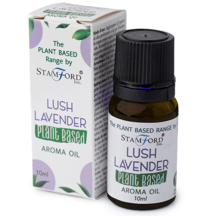 Aromaolje Plantebasert Lush Lavendel 10ml i gruppen Hjem & Sjel / Stemning & duft / Duftolje hos Rawfoodshop Scandinavia AB (OILG43)