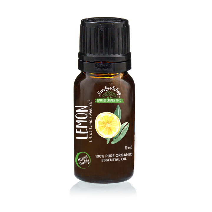 Sitron Eterisk Olje ØKO 10ml i gruppen Hud & Kropp / Naturlig DIY / Essensielle oljer hos Rawfoodshop Scandinavia AB (ORGEOUL07)