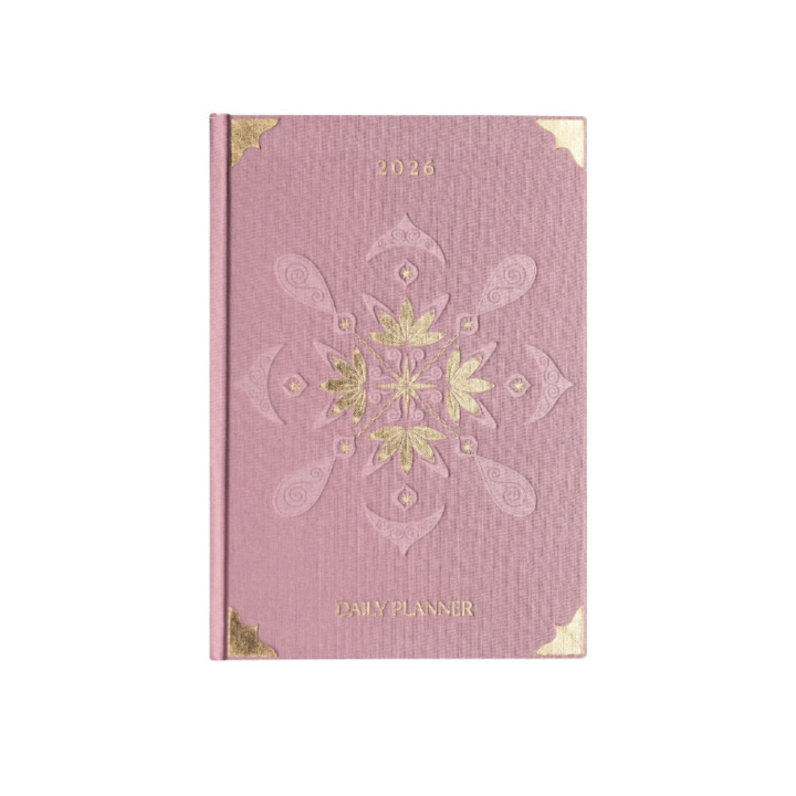 Dagbok Motivation 2026 Rosa i gruppen Hjem & Sjel / Harmonisk livsstil / Bøker & journaler hos Rawfoodshop Scandinavia AB (PLANERROSE25)