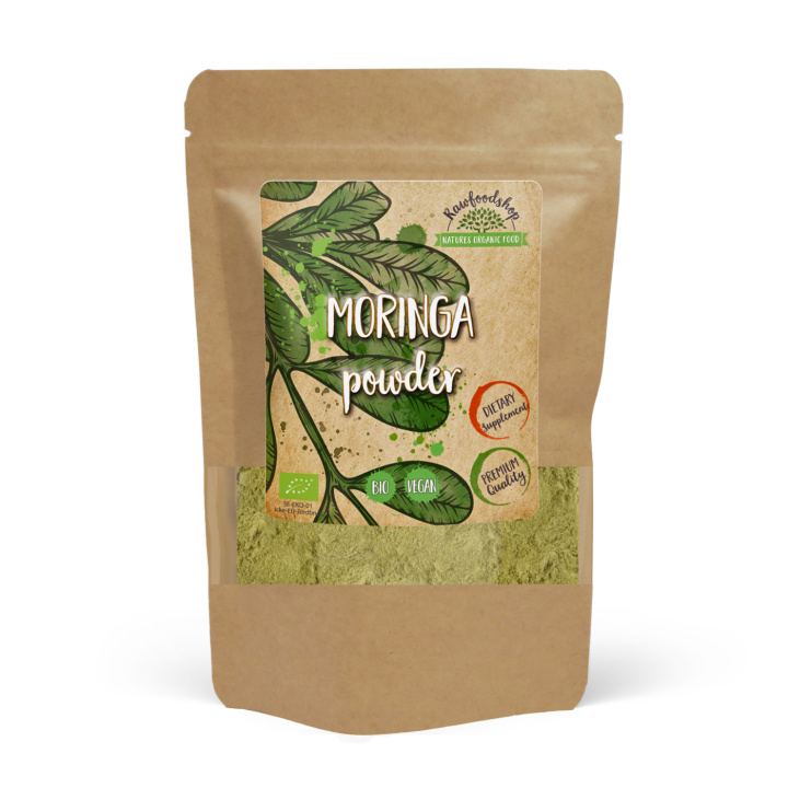 Moringa Pulver ØKO 250g i gruppen Kosttilskudd / Urter & Planter / Urter hos Rawfoodshop Scandinavia AB (RAW00120013-250)